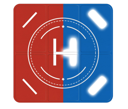 แดง/น้ำเงิน