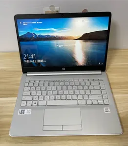 Ordinateur taşınabilir kullanılan dizüstü bilgisayarlar için Hp 14s Core I5 10gen 16gb Ram Ddr4 15.6 inç yenilenmiş dizüstü iş