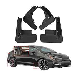 Protector contra salpicaduras automático personalizado, guardabarros <span class=keywords><strong>de</strong></span> goma, cubiertas <span class=keywords><strong>de</strong></span> rueda, guardabarros delantero y trasero <span class=keywords><strong>para</strong></span> Toyota <span class=keywords><strong>para</strong></span> Corolla Sedan 2019-2023 - Product Image 2