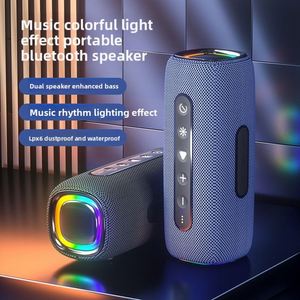 X919 Haut de gamme, 10 heures d'autonomie, Bluetooth 5.3, haut-parleurs avec éclairage RGB, enceintes portables étanches pour le sport en plein air, caisson de basses sans fil TWS - Product Image 3
