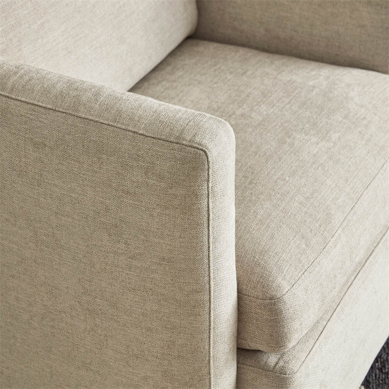Modern Home Swing Chair Set Furniture Living Room Menlo Upholstered Swivel Armchair