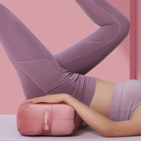 Coussin de yoga en coton biologique, coussin de soutien pour le yoga, coussin de méditation, housse de coussin de yoga, coussins de soutien pour le yoga