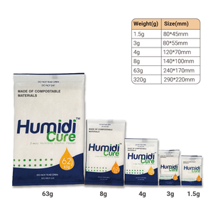 Kiểm Soát Độ Ẩm Gói Cigar Humidor Gói 62% Độ Ẩm Gói Boveda Tùy Chỉnh Kích Thước Logo Boveda 2-Cách Hấp Thụ Độ Ẩm Cho Hoa - Product Image 4