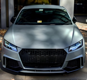 Kit carrosserie style TTRS avec calandre pour <span class=keywords><strong>Audi</strong></span> <span class=keywords><strong>TT</strong></span> TTS MK3 FV 8S 2015-2019, amélioration du pare-chocs avant - Product Image 6