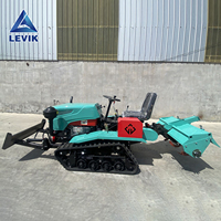 Compacteur de sol à chenilles haute efficacité 35 CV pour la ferme et la préparation des semis