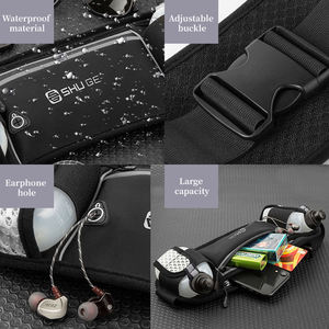 High Quality Anti-Theft Portable Sporty Outdoor <b>Travel</b> Waist Organizer <b>Belt</b> Bag with Waterproof Zipper Closure - Product Image 2