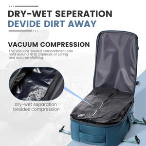 Bolsa de <span class=keywords><strong>Viaje</strong></span> <span class=keywords><strong>40x20x25</strong></span> para Hombre, Compresión al Vacío, Ultraligera, de Nailon, para Laptop, 42x29x15, Almacenamiento de Ropa al Vacío - Product Image 3