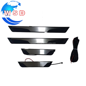 Auto Seitentür schutz Step Sill für <span class=keywords><strong>Corolla</strong></span> 2015 LED Türschweller schutz Abnutzung platten Auto Interieur Zubehör - Product Image 3