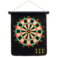 Double Sided Magnetic Dart Board, Safe Dart Game for Party