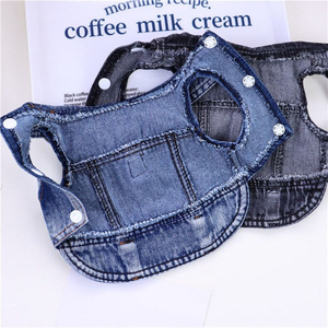Ropa y Disfraces para Mascotas, Chaleco Vaquero Sostenible para Perros Pequeños, Ropa de Invierno, Chaleco Vaquero para Perros, Chaqueta, Ropa para Mascotas - Product Image 5