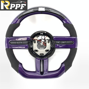 Volant en fibre de <span class=keywords><strong>carbone</strong></span> de qualité supérieure pour Ford Mustang GT 2005 2006 2007 2008 2009 - Product Image 1