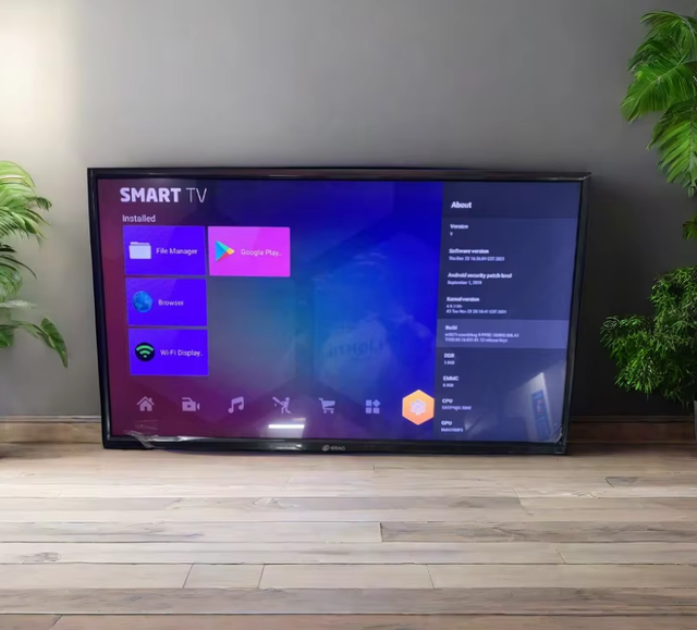 32 Inch Smart Home Appliances Android TV OEM Smart LED Televisions Ultra HDfor Hotel and Household Use