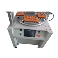 Impresora de Serigrafía Semiautomática de 4 Estaciones PS-2030PTR, Nueva, de 1 Color, para Impresión en Vidrio, con Mesa de Trabajo Rotatoria para Impresión de Etiquetas/Tarjetas