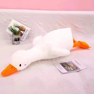 Internet Celebrity Big White Goose Pillow Plush Toy Goose <strong>Doll</strong> <strong>Hug</strong> Sleeping <strong>Doll</strong> Sleeping Birthday Girl Gift - Product Image 3