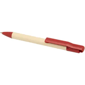 Bolígrafo de papel a base de caña de azúcar (tinta azul) Liliana - Product Image 6