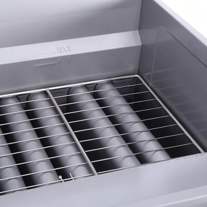 Freidoras comerciales Fabricación Chips Freidora Equipo de cocina 5 Tubos Freidora Industria Freidoras de gas - Product Image 3