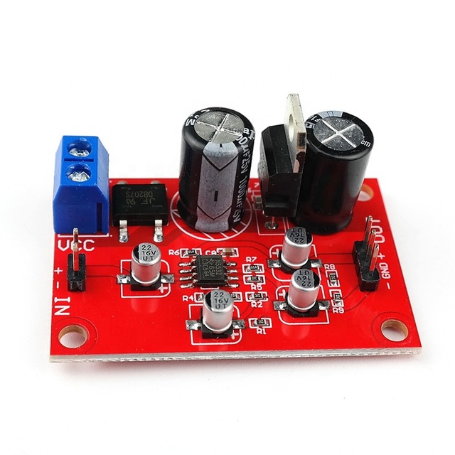 Taidacent NE5532 Unbalanced to Balanced Power Amplifier Board Audio Preamplifier Board NE5532 Dual Op Amp Mono Amplifier Board