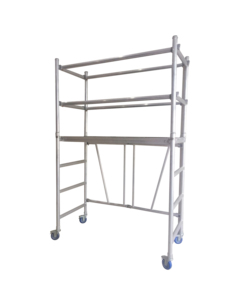 Costruzione di Uso Mobile Scaletta Rampicante Pieghevole In Alluminio Ponteggi Torre <span class=keywords><strong>Con</strong></span> La Rotella - Product Image 3