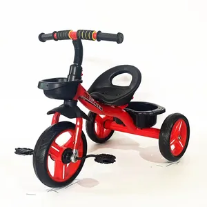 Factory-Sold Ride-On Car Kids Trike for 2-6 Years Children's Tricycle for Walking Baby's First Pedal Vehicle