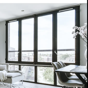<span class=keywords><strong>Ventana</strong></span> Corredera Moderna de Aluminio con Rotura de Puente Térmico, Doble Acristalamiento Templado, Insonorizada y Resistente a Huracanes para Viviendas y Villas - Product Image 6