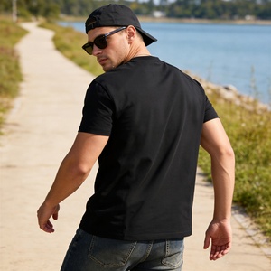 เสื้อยืดทรงบ็อกซี่สำหรับผู้ชาย รุ่น TKAN668D ออกแบบลายกราฟิก พิมพ์ลายแบบซับลิเมชั่น เสื้อกีฬาเปล่าสำหรับฤดูร้อน ผ้าฝ้าย 100% ทรงหลวม - Product Image 2