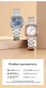 Orologi <span class=keywords><strong>da</strong></span> <span class=keywords><strong>donna</strong></span> quadrati Top orologi <span class=keywords><strong>da</strong></span> <span class=keywords><strong>donna</strong></span> in acciaio <span class=keywords><strong>orologio</strong></span> al quarzo impermeabile <span class=keywords><strong>orologio</strong></span> <span class=keywords><strong>da</strong></span> <span class=keywords><strong>donna</strong></span> <span class=keywords><strong>elegante</strong></span> di lusso - Product Image 4