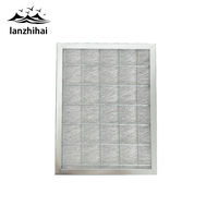 Filtre HEPA en fibre de verre résistant aux hautes températures, écologique, efficacité 45-80%, panneau plat, filtre à air central pour cuisine, neuf