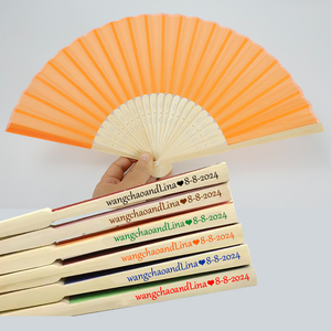 Trung Quốc truyền thống tay <span class=keywords><strong>Fan</strong></span> thanh lịch tre Thủ công mỹ nghệ cho làm mát cho truyền thống thời trang & trang trí sử dụng - Product Image 5