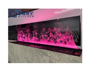 Chimenea Eléctrica Decorativa Integrada de 1000 mm con Atomización 3D, Vapor de Agua, Vaporizador 3D Inteligente, <span class=keywords><strong>Chimeneas</strong></span> Modernas para Interiores - Product Image 1
