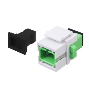 Coupleur Keystone Simplex Femelle-Femelle SC/APC pour Plaques Murales, <span class=keywords><strong>Adaptateur</strong></span> Fibre <span class=keywords><strong>Optique</strong></span>, Panneaux de Raccordement, Boîtiers de Montage en Surface - Product Image 4