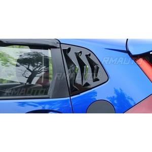 Para Honda Fit 2014-2019: Kit de embellecedores de ventana trasera triangular tipo aleta de tiburón, cubierta de embellecedor de ventana de ventilación lateral trasera, pieza de modificación. - Product Image 5