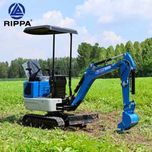 Free Shipping Cheap Mini Bagger Small <strong>Excavator</strong> China Wholesale <strong>Compact</strong> <strong>Excavator</strong> 1 Ton Price with Thumb Bucket for <strong>Sale</strong>