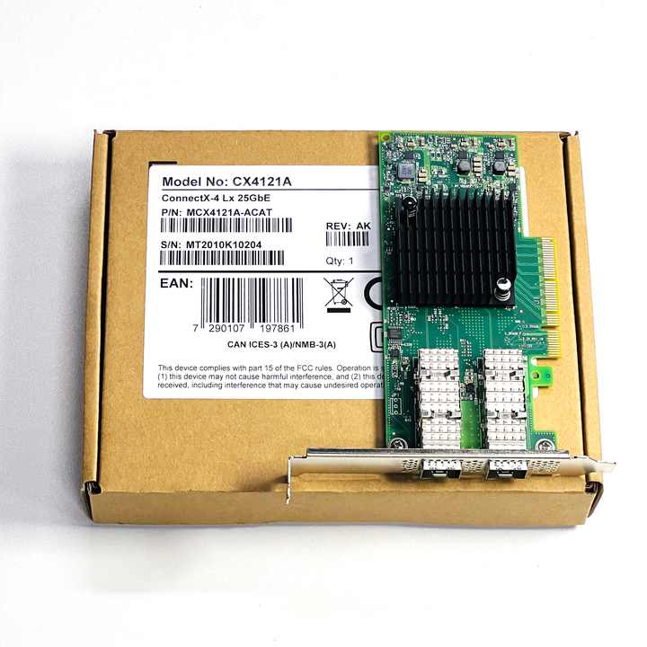 Scheda Server Usata Testata Scheda Di Rete Mellanox ConnectX-4 Lx 25 GbE A Doppia Porta SFP28 - Usata Ma Testata, Garanzia 1 Anno Fiat Panda Uconnect - Foto 8