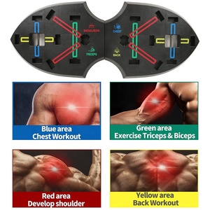 Tabla de <span class=keywords><strong>Flexiones</strong></span> Wellshow Sport, Equipo de Entrenamiento de Fuerza con Bandas de Resistencia, <span class=keywords><strong>Agarradera</strong></span> de <span class=keywords><strong>Flexiones</strong></span> Segura - Product Image 3
