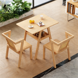 factory direct sale cheapest customize huge stock ready to ship <b>dining</b> <b>table</b> new design home furniture wood square <b>dining</b> <b>table</b> - Product Image 2