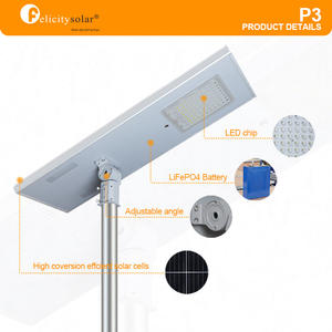 Farolas Solares Integradas Felicity Solar de 60W, IP65 Impermeables, Alimentación Solar, Iluminación Exterior - Product Image 5
