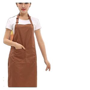 Usine chinoise de tabliers BSCI de tabliers pour adultes, disponibles en vert sauge, orange, galet, rouge, noir - Product Image 3