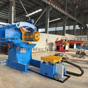 コイル車が付いているBSY 5トンの油圧DecoilerのUncoiler - Product Image 4