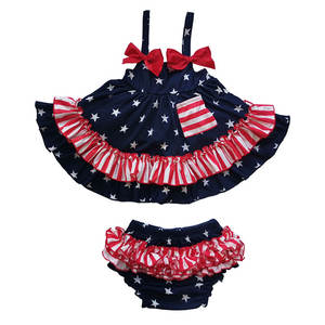 2020 HOT SALE Baby Girl Clothes Floral <b>Swing</b> Outfit Baby Clothes Sets Baby Seersucker Romper - Product Image 4