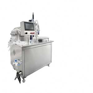 เครื่องบรรจุและปิดฝาอัตโนมัติแบบจานหมุน ใช้ได้กับน้ำหอม น้ำมันหอมระเหย สุรา สเปรย์ น้ำยาบ้วนปาก นม น้ำมันปลา เครื่องสำอาง - Product Image 2