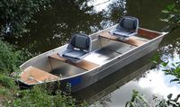 KinOcean manipulant facilement le bateau de pêche en aluminium de pêche de haute qualité à vendre