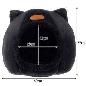 Neuankömmling Katzen hauszelt mit abnehmbarem wasch barem gepolstertem Kissen Weiches und selbst wärmendes Kätzchen bett Möbel Haustier bett - Product Image 6