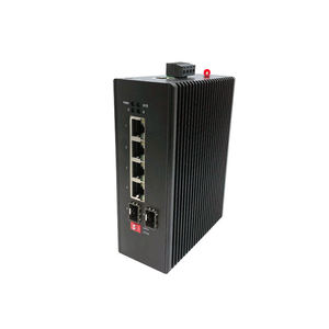 ZC-S2006MG Industrial <b>Ethernet</b> <b>Switch</b> 2*(SFP)+4*(RJ45) Management Zikun Optical Fiber Equipment FTTX Use 1-Year Warranty - Product Image 4