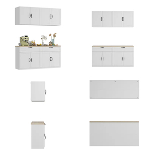 Mobili da <span class=keywords><strong>Cucina</strong></span> Moderni in Stile Americano, Armadietto da <span class=keywords><strong>Cucina</strong></span> Bianco Opaco Laccato Stile Shaker - Product Image 6