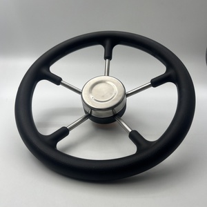 Marine thép không gỉ bọt chống trượt tàu cao tốc du thuyền tay lái thủy lực Hệ thống bánh lái cao cấp hàng hải phần cứng - Product Image 2