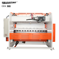 Machines de pliage hydraulique de métaux Miharting, presse plieuse CNC de 2000 mm avec système de commande DA53T