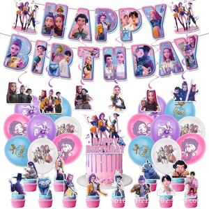 Nueva Tarjeta <span class=keywords><strong>de</strong></span> Cumpleaños 3D con Globos <span class=keywords><strong>de</strong></span> Kpop Demon Hunter, Tarjeta <span class=keywords><strong>de</strong></span> Felicitación Plegable a Mano con Diseño <span class=keywords><strong>de</strong></span> Ángel Cruzado, <span class=keywords><strong>Regalo</strong></span> - Product Image 1