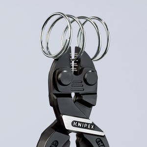 คีมตัดแบบคันโยกคู่ KNIPEX 71 01 160 SB CoBolt S พร้อมเคลือบพลาสติกสีดำ 160 มม. - Product Image 4