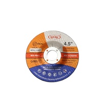 T27-WGW 4 "100x6x22.23 Disque de meulage en métal pour meuleuse d'angle, usine de source de haute qualité, 80 m/s-Fabriqué en Chine