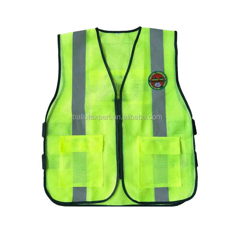 Vests Safety Vests Custom Safety Jacket Security Vest Safety Reflective Vest For Election Campaigns